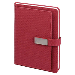 CİNNAH BORDO TARİHLİ AJANDA (15X21 CM)