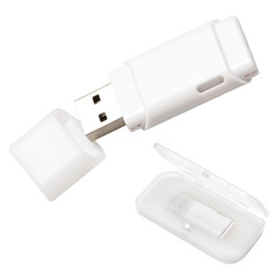 UYGUR BEYAZ PLASTİK USB BELLEK (32 GB)