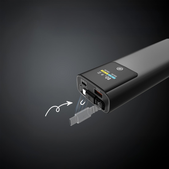 AKYAKA 20.000 MAH SİYAH POWERBANK