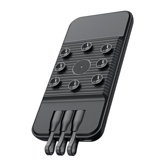 ÇİRİŞ 10.000 MAH SİYAH WIRELESS STANDLI POWERBANK