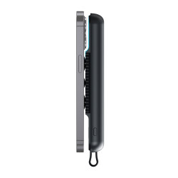 ÇİRİŞ 10.000 MAH SİYAH WIRELESS STANDLI POWERBANK