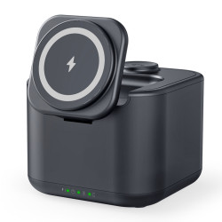 LOTUS SİYAH HOPARLÖR VE WIRELESS SARJ STANDI