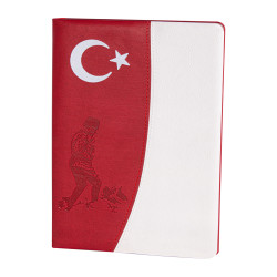 ATATÜRK TARİHSİZ DEFTER (17X24 CM)