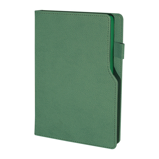BAHÇELİEVLER YEŞİL TARİHSİZ DEFTER (14,5X21 CM)