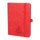 İNCEK KIRMIZI TARİHSİZ DEFTER (9X14 CM)
