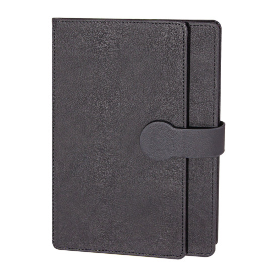 SARAY SİYAH TARİHSİZ DEFTER (15X21 CM)