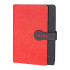 SARAY KIRMIZI TARİHSİZ DEFTER (15X21 CM)