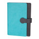 SARAY TURKUAZ TARİHSİZ DEFTER (15X21 CM)