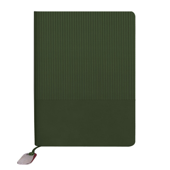 DİKMEN YEŞİL TARİHSİZ DEFTER (15X21 CM)