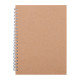 ATAPARK KRAFT SPİRALLİ DEFTER (13X18,5 CM)