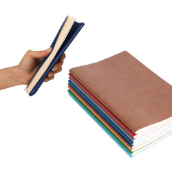 SIHHİYE LACİVERT TERZİ DİKİŞLİ DEFTER (13X21 CM)