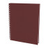 SEĞMENLER TABA KARELİ SPİRALLİ TARİHSİZ DEFTER (19X25 CM)