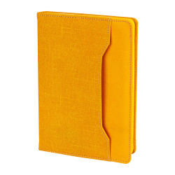 KORU SARI TARİHSİZ DEFTER (15X21 CM)