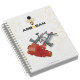TANDOĞAN KUŞE MUKAVVA SIVAMA SPİRALLİ DEFTER 20X28 CM