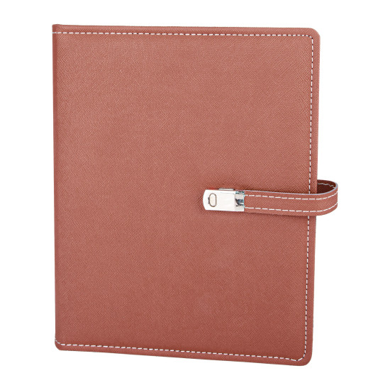 AYDINLIKEVLER KAHVERENGİ ORGANİZER DEFTER (18x21,5 CM)