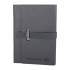 DEMİRTEPE SİYAH TARİHSİZ ORGANİZER DEFTER (17x22CM)