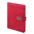 AKINCI KIRMIZI TARİHSİZ DEFTER (15X21 CM)