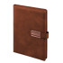 AKINCI KAHVERENGİ TARİHSİZ DEFTER (15X21 CM)
