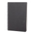 PLEVNE SİYAH KARELİ TARİHSİZ SPİRALLİ DEFTER (20x28 CM)