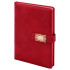 ÖVEÇLER KIRMIZI TARİHSİZ DEFTER (15X21 CM)