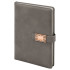 ÖVEÇLER GRİ TARİHSİZ DEFTER (15X21 CM)