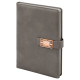 ÖVEÇLER GRİ TARİHSİZ DEFTER (15X21 CM)