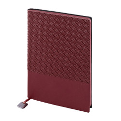 AKAY BORDO TARİHSİZ DEFTER (15X21 CM)