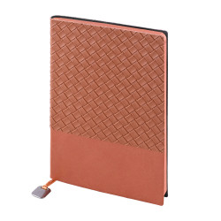 AKAY KAHVERENGİ TARİHSİZ DEFTER (15X21 CM)