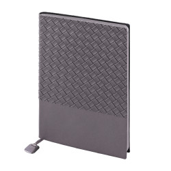 AKAY GRİ TARİHSİZ DEFTER (15X21 CM)