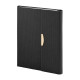 BAĞLICA SİYAH TARİHSİZ DEFTER (15X21 CM)