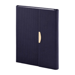 BAĞLICA LACİVERT TARİHSİZ DEFTER (15X21 CM)