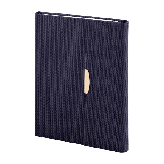 BAĞLICA LACİVERT TARİHSİZ DEFTER (15X21 CM)