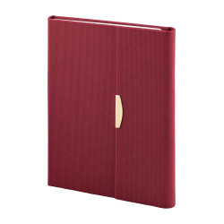 BAĞLICA BORDO TARİHSİZ DEFTER (15X21 CM)