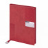 KUĞULU KIRMIZI TARİHSİZ DEFTER (15X21 CM)