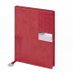 KUĞULU KIRMIZI TARİHSİZ DEFTER (15X21 CM)