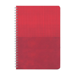 AKTAŞ KIRMIZI TARİHSİZ DEFTER (11X17 CM)