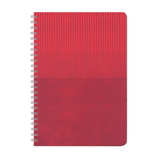 AKTAŞ KIRMIZI TARİHSİZ DEFTER (11X17 CM)