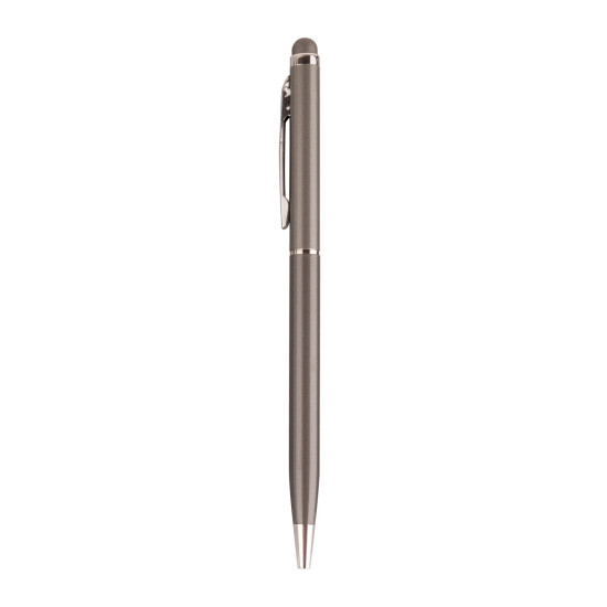 BAYRAKLI FÜME METAL TÜKENMEZ KALEM