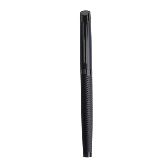 DÜZİÇİ SİYAH METAL ROLLER KALEM 
