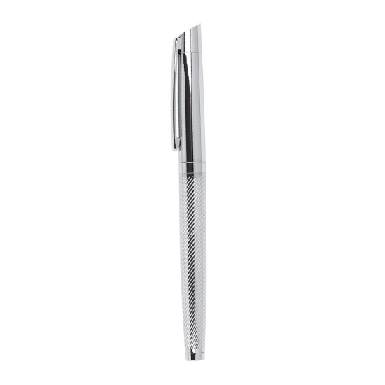 DÜZİÇİ GÜMÜŞ METAL ROLLER KALEM 