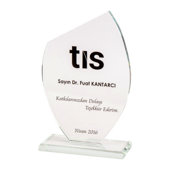 ONAT KRİSTAL PLAKET