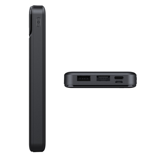 KAMAN 10.000 MAH SİYAH POWERBANK