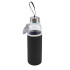 LADOGA SİYAH 550 ML CAM MATARA
