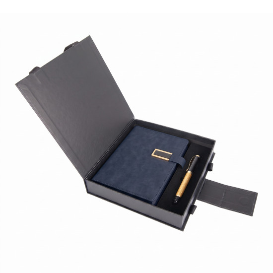 KEMERALTI LACİVERT HEDİYELİK SET